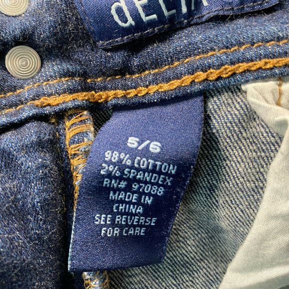 Delia's Jayden Women's Size 5/6 Stretch Denim Jean - Picture 6 of 11